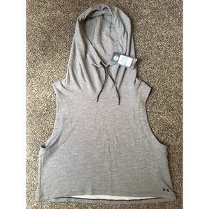 Modal Hooded Drapey Vest